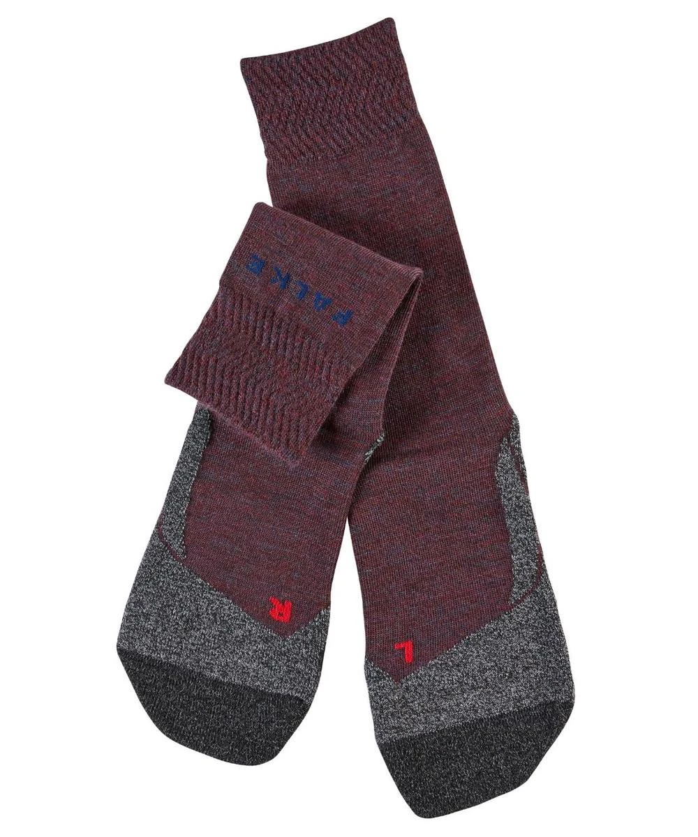 FALKE TK2 Explore Melange Wandelen Anti Blaren, Anti Zweet Merino Wol Dames Sportsokken Rood - Maat 39-40 13 FALKE TK2 Explore Melange Wandelen Anti Blaren, Anti Zweet Merino Wol Dames Sportsokken Rood - Maat 39-40 - Afbeelding 11
