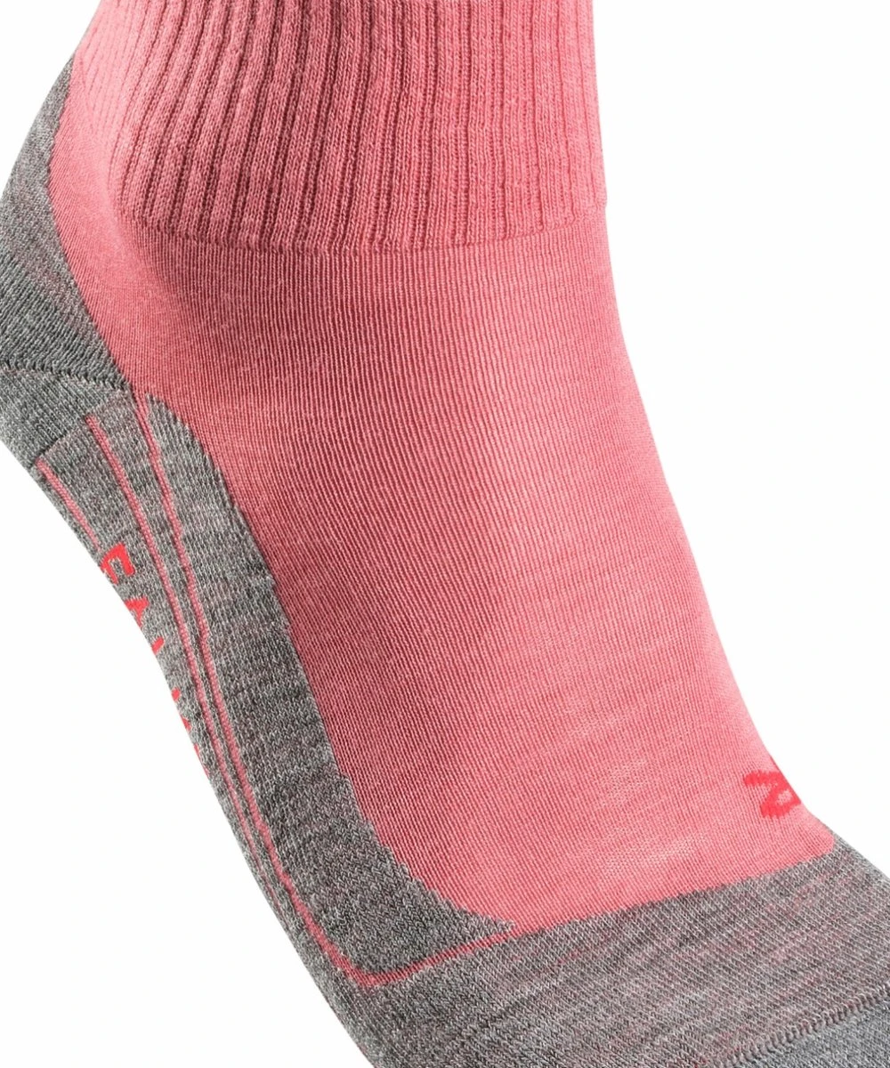 FALKE TK5 Wander Short Wandelen Anti Blaren, Anti Zweet Merino Wol Dames Sportsokken Rood - Maat 39-40 19 FALKE TK5 Wander Short Wandelen Anti Blaren, Anti Zweet Merino Wol Dames Sportsokken Rood - Maat 39-40 - Afbeelding 17