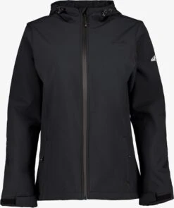 Mountain Peak Dames Softshell Jas Zwart - Maat XXL - Winddicht - Ademend Materiaal