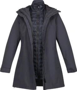 De Regatta Denbury Iii Wandeljas - Dames - 3-In-1 - Waterdicht - Donker Grijs -Falke Shop 1021x1200