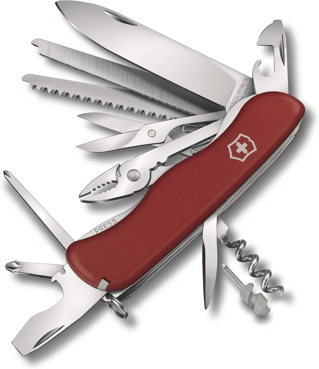 Victorinox Work Champ Red Zwitsers Zakmes - 21 Functies - Rood 4 Victorinox Work Champ Red Zwitsers Zakmes - 21 Functies - Rood - Afbeelding 2