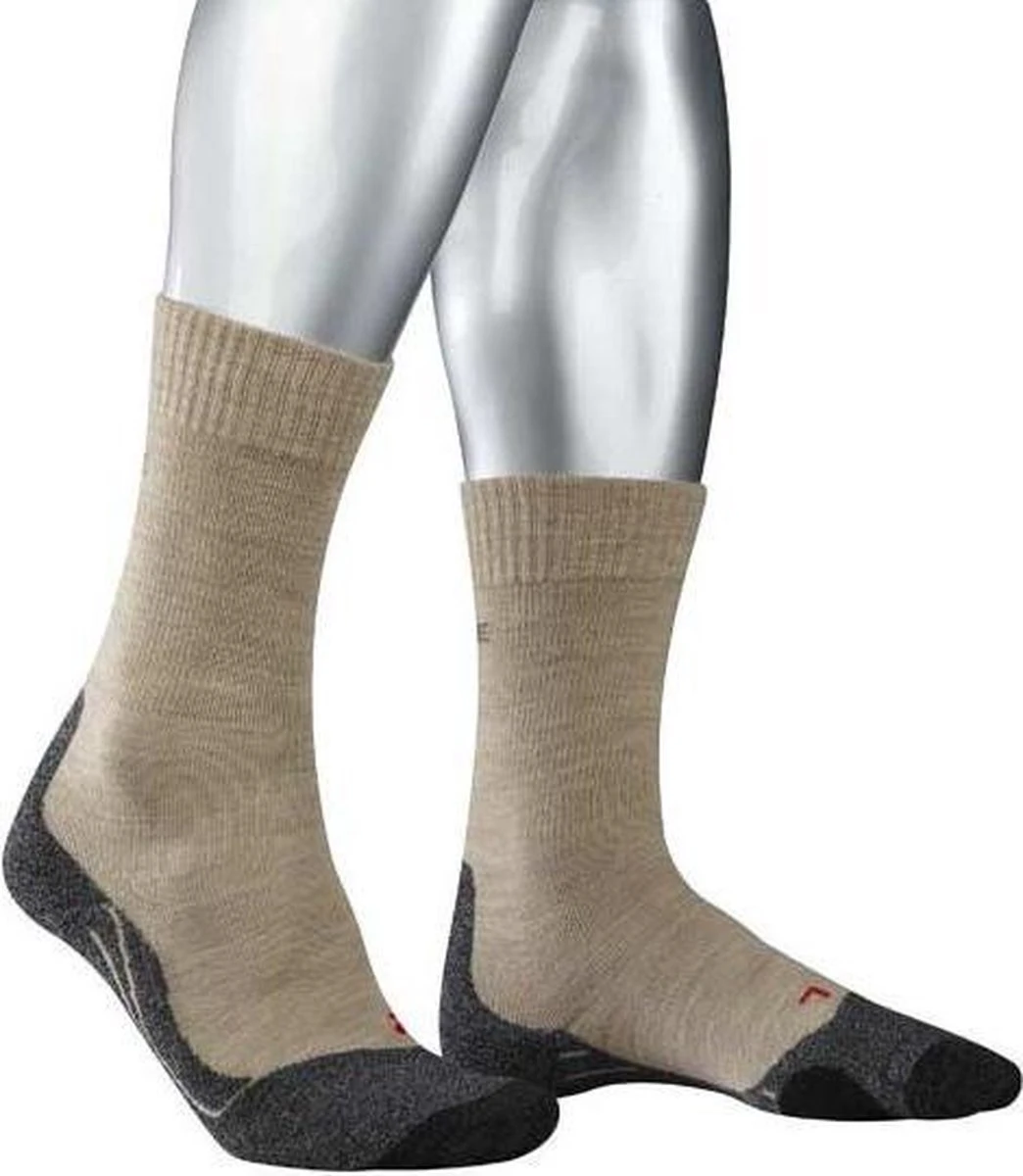 FALKE TK2 Explore Wandelen Anti Blaren, Anti Zweet Merino Wol Dames Sportsokken Beige - Maat 39-40 10 FALKE TK2 Explore Wandelen Anti Blaren, Anti Zweet Merino Wol Dames Sportsokken Beige - Maat 39-40 - Afbeelding 8