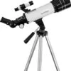 Earkings Telescoop Sterrenkijker 70/400 Mm Voor Kinderen, Beginners En Gevorderden - Inclusief Statief, Opbergtas, Twee Lenzen 25mm & 10mm En Barlow Lens, Telefoon Houder Voor Foto’s - F/5.7 Magnificatie -Falke Shop 1044x1200 4