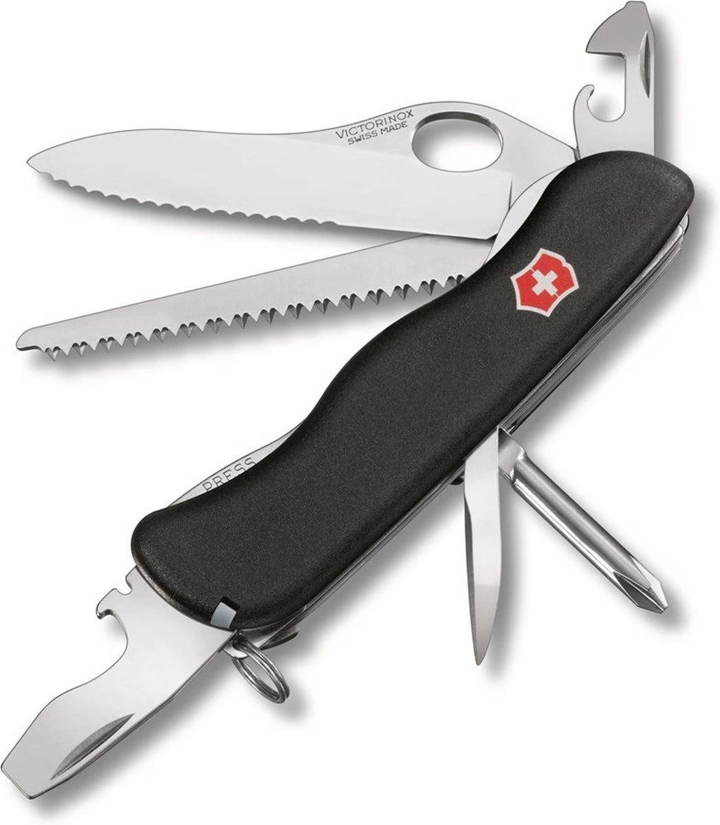 Victorinox Trailmaster Zakmes 12 Functies Zwart 4 Victorinox Trailmaster Zakmes 12 Functies Zwart - Afbeelding 2