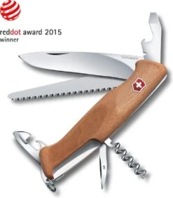 Victorinox Ranger Wood 55 Zwitsers Zakmes - 10 Functies - Hout -Falke Shop 1051x1200