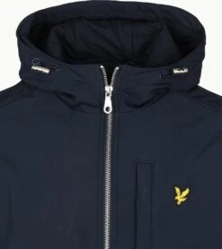 Lyle & Scott - Heren Outdoorjas Softshell Jacket - Blauw - Maat L -Falke Shop 1066x1200 2