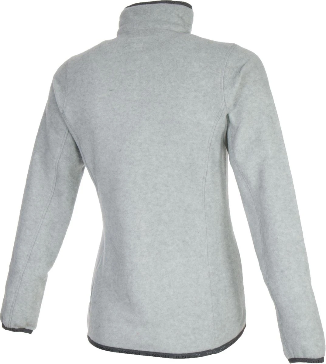 Tenson Malin Fleece Sportjas - Maat XL - Vrouwen - Grijs 7 Tenson Malin Fleece Sportjas - Maat XL - Vrouwen - Grijs - Afbeelding 5