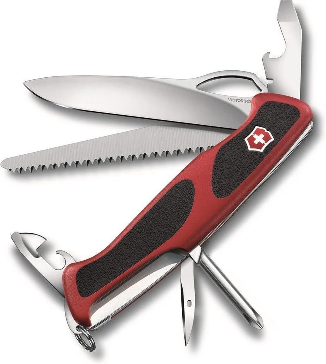 Victorinox RangerGrip 78 Zakmes 12 Functies Rood/Zwart 3 Victorinox RangerGrip 78 Zakmes 12 Functies Rood/Zwart - Afbeelding 2