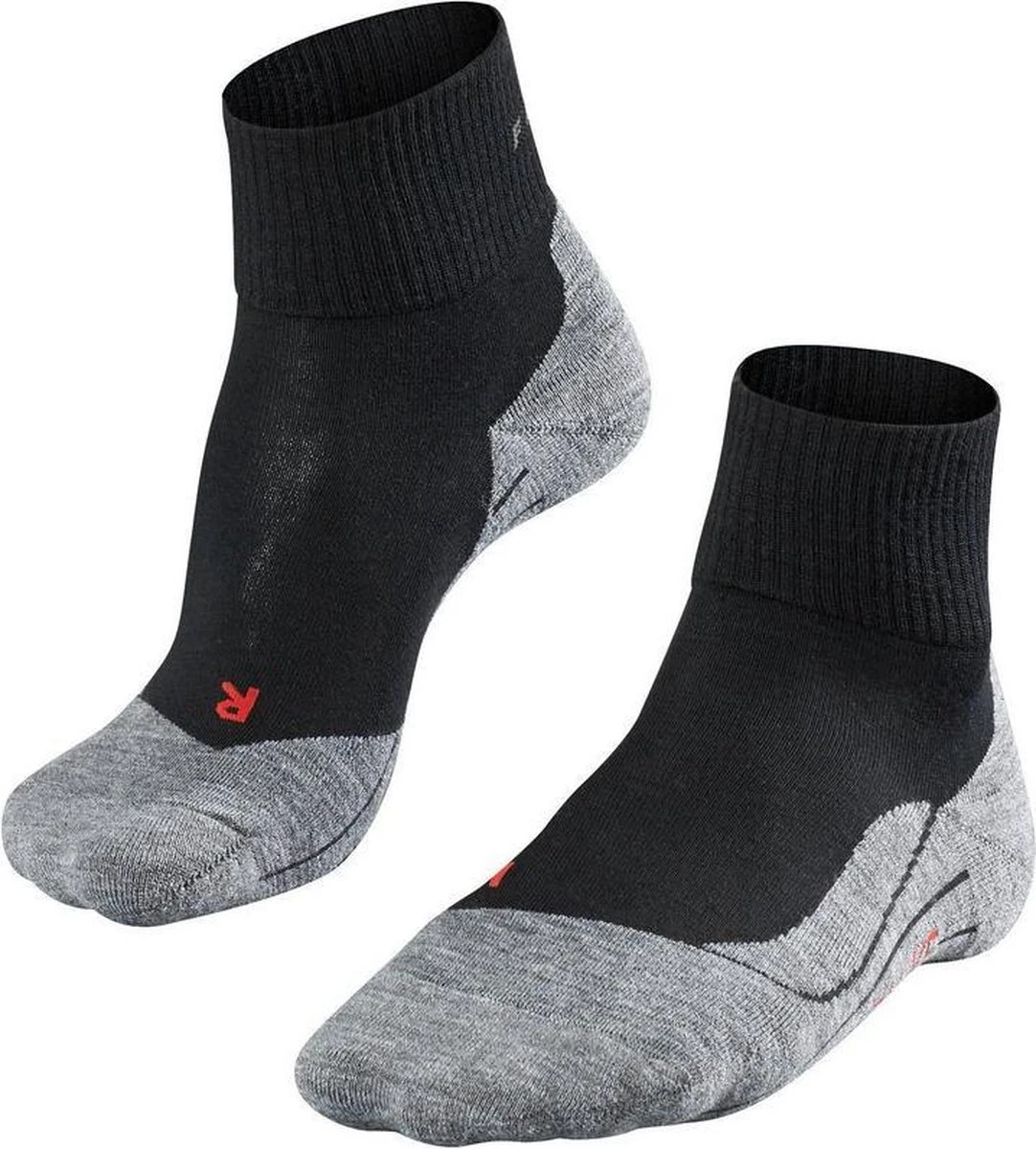 FALKE TK5 Wander Short Wandelen Anti Blaren, Anti Zweet Merino Wol Heren Sportsokken Zwart - Maat 44-45 14 FALKE TK5 Wander Short Wandelen Anti Blaren, Anti Zweet Merino Wol Heren Sportsokken Zwart - Maat 44-45 - Afbeelding 12