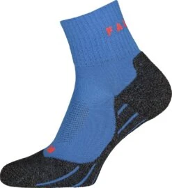 FALKE TK2 Explore Cool Short Wandelen Anti Blaren Functioneel Garen Dames Sportsokken Blauw - Maat 39-40 -Falke Shop 1099x1200 2