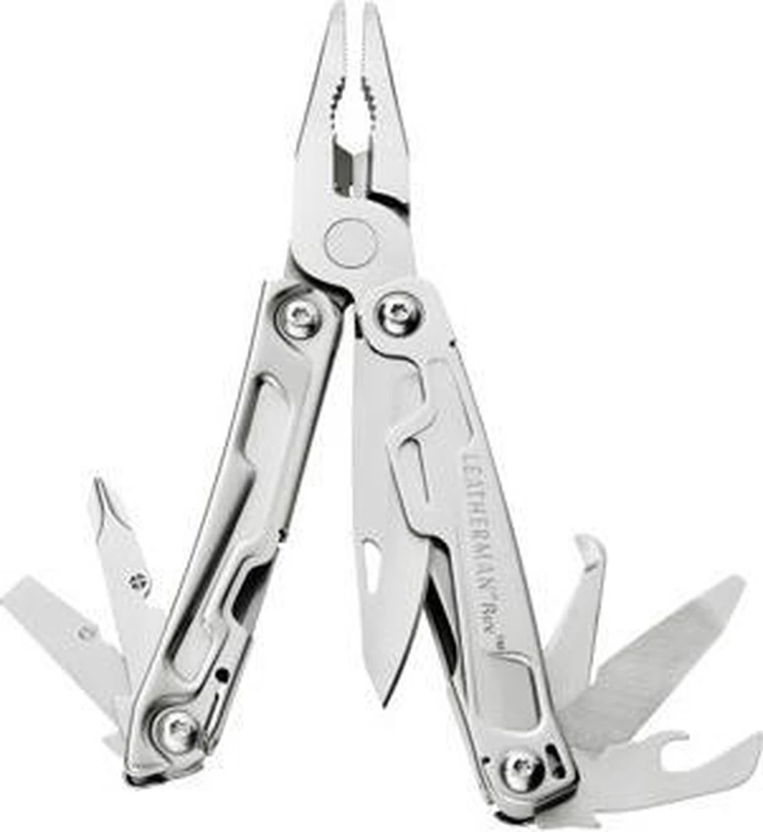 Leatherman Rev Multitool - 14 Functies - RVS - Zilver - Blister 3 Leatherman Rev Multitool - 14 Functies - RVS - Zilver - Blister