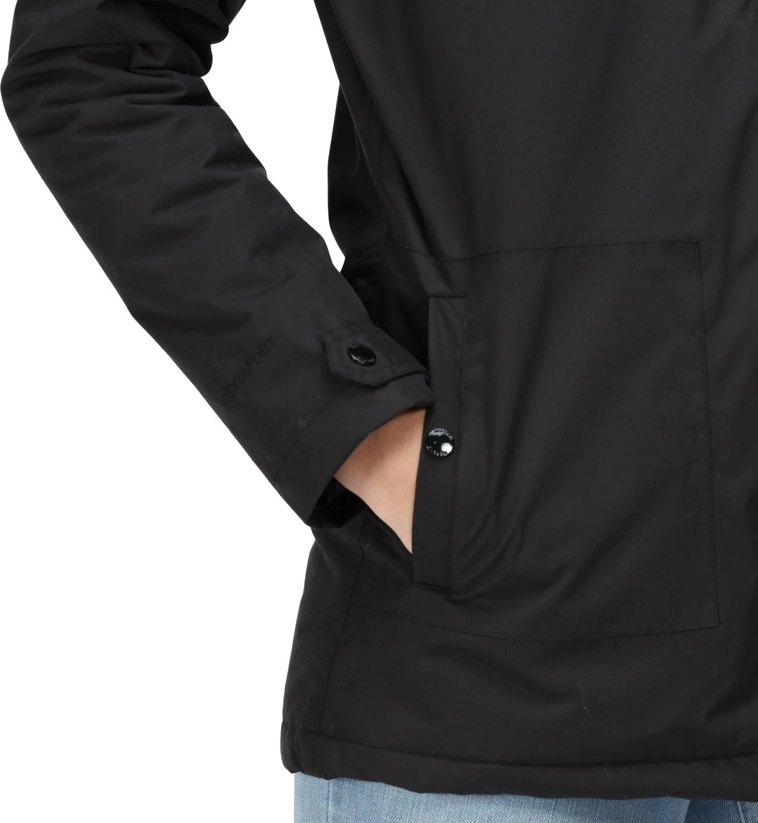 Regatta Bergonia Ii Outdoorjack Dames Zwart Maat M 4 Regatta Bergonia Ii Outdoorjack Dames Zwart Maat M - Afbeelding 2