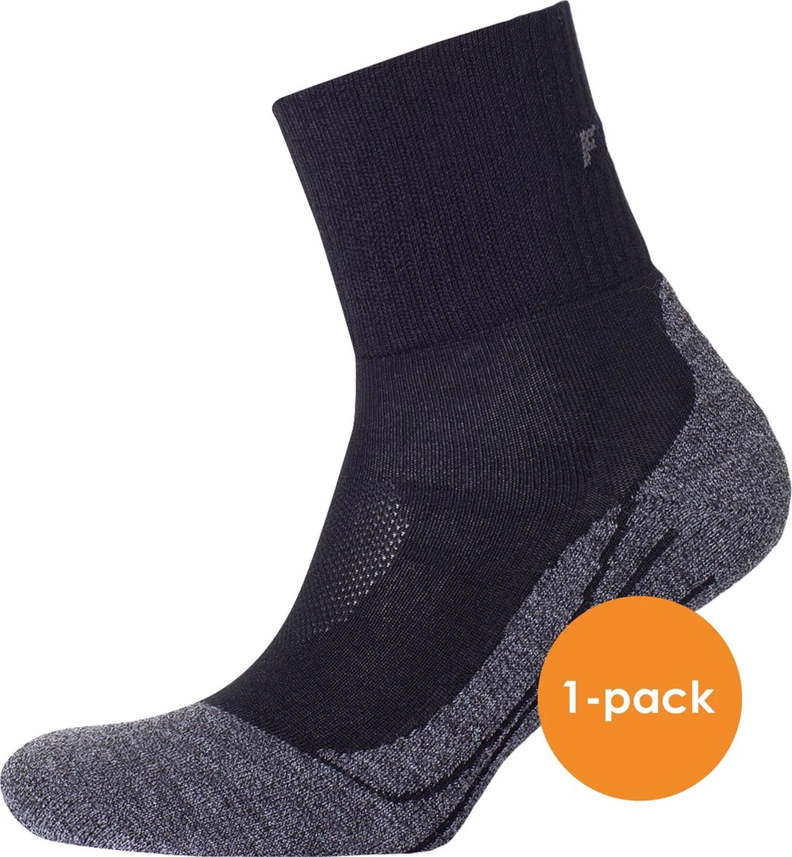 FALKE TK2 Explore Cool Short Wandelen Anti Blaren Functioneel Garen Heren Sportsokken Zwart - Maat 39-41 14 FALKE TK2 Explore Cool Short Wandelen Anti Blaren Functioneel Garen Heren Sportsokken Zwart - Maat 39-41 - Afbeelding 12