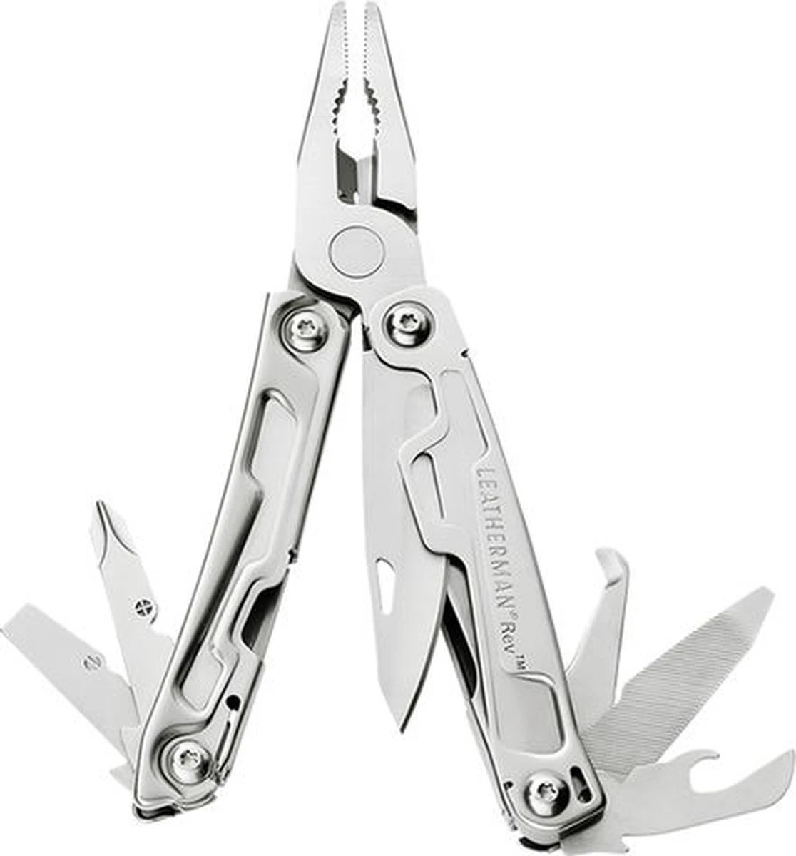 Leatherman Rev Zakmes - Zilverkleurig 8 Leatherman Rev Zakmes - Zilverkleurig - Afbeelding 6