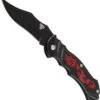 Dragon Zakmes - Opvouwbaar - Inklapbaar - Discreet - Survival Mes - Tactical Knife - 18cm - Broekclip - Vlijmscherp - RVS - Zwart -Falke Shop 1120x1200