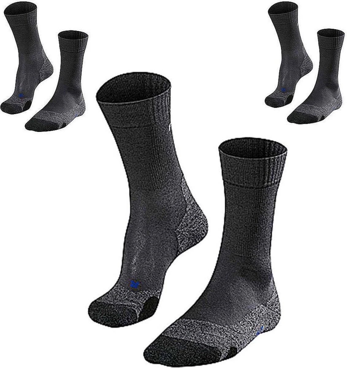 FALKE TK2 Explore Cool Wandelen Anti Blaren, Anti Zweet Functioneel Garen Heren Sportsokken Grijs - Maat 42-43 20 FALKE TK2 Explore Cool Wandelen Anti Blaren, Anti Zweet Functioneel Garen Heren Sportsokken Grijs - Maat 42-43 - Afbeelding 18