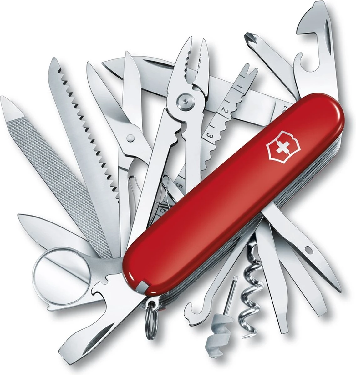 Victorinox Swiss Army Champs Multitool 33 Functies Rood 3 Victorinox Swiss Army Champs Multitool 33 Functies Rood