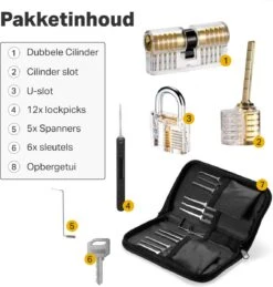 Vivid Green 27-delig Lockpick Set - Survivalsets - Lock Picking Voor Beginners En Professionals - Lock Pick Set - Met Opbergetui -Falke Shop 1145x1200 1