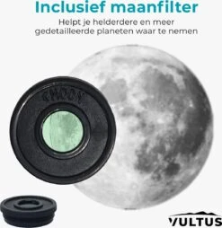 Vultus Telescoop - 500x Vergroting - Sterrenkijker Volwassenen / Gevorderden - Inclusief Statief En Maanfilter - Vultus - 1000114EQ -Falke Shop 1167x1200 4