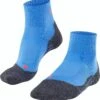 FALKE TK2 Explore Cool Short Wandelen Anti Blaren Functioneel Garen Dames Sportsokken Blauw - Maat 39-40