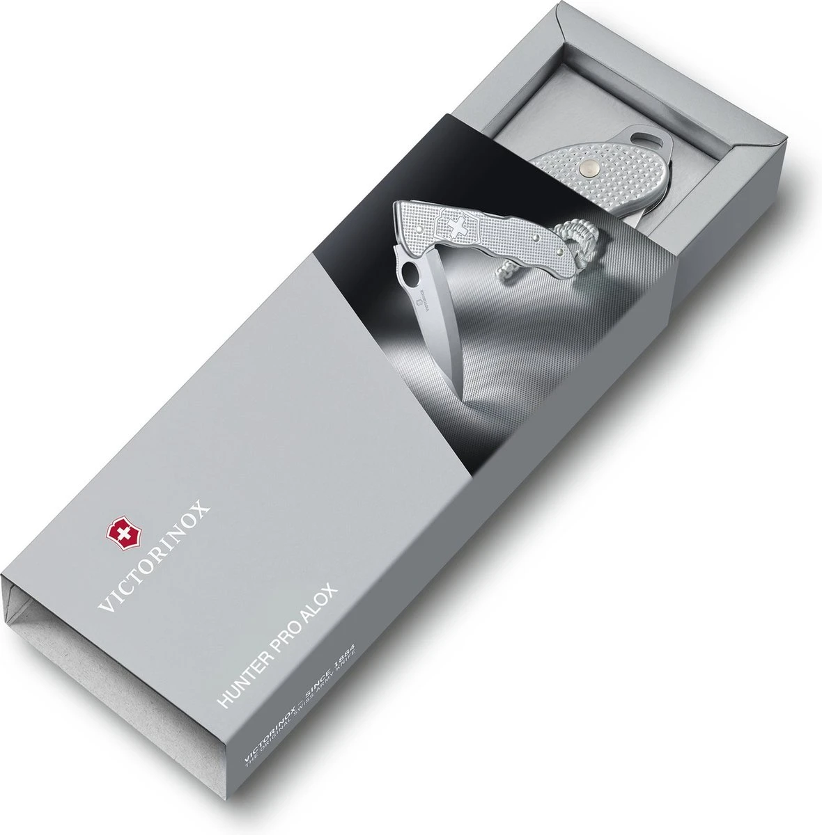 Victorinox Hunter Pro Alox Zwitsers Jachtmes - Zilver 11 Victorinox Hunter Pro Alox Zwitsers Jachtmes - Zilver - Afbeelding 9