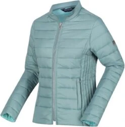 De Regatta Kylar Baffle Jas - Outdoorjas - Dames - Geïsoleerd - Waterafstotend - Klimop Groen 17 De Regatta Kylar Baffle Jas - Outdoorjas - Dames - Geïsoleerd - Waterafstotend - Klimop Groen -Falke Shop 1185x1200