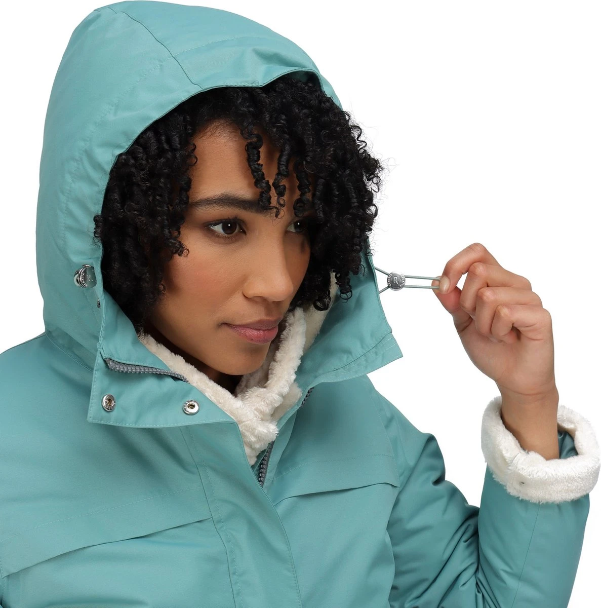 Regatta, Remina Waterdichte Lange Dame Winterjas, Mossblauw, Maat 44 11 Regatta, Remina Waterdichte Lange Dame Winterjas, Mossblauw, Maat 44 - Afbeelding 9