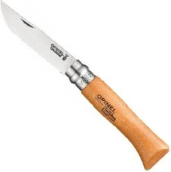 Opinel No.8 Zakmes - Carbonstaal Hout Blister -Falke Shop 1191x1200 1