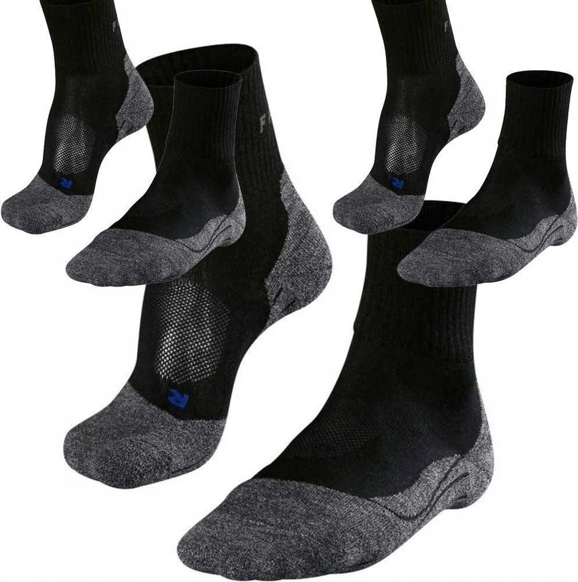 FALKE TK2 Explore Cool Short Wandelen Anti Blaren Functioneel Garen Heren Sportsokken Zwart - Maat 39-41 22 FALKE TK2 Explore Cool Short Wandelen Anti Blaren Functioneel Garen Heren Sportsokken Zwart - Maat 39-41 - Afbeelding 20