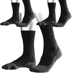 FALKE TK2 Explore Cool Wandelen Anti Blaren, Anti Zweet Functioneel Garen Dames Sportsokken Zwart - Maat 37-38 -Falke Shop 1194x1200 4