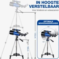 EXPLR Skysense Telescoop - Sterrenkijker - 70/400mm - Travel Bag - Telefoon Adapter - Telescoop Kinderen En Volwassenen 11 EXPLR Skysense Telescoop - Sterrenkijker - 70/400mm - Travel Bag - Telefoon Adapter - Telescoop Kinderen En Volwassenen -Falke Shop 1197x1200 2