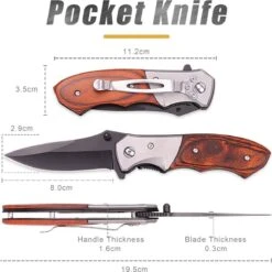 Zakmes - Knife - Zwart Blad - Black Blade - Survival Mes - Jachtmes - Outdoor - Camping - Kamperen - -Falke Shop 1198x1200 2