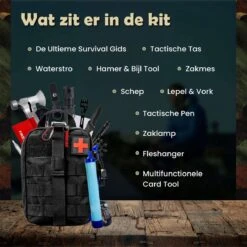 WILDGEAR® Survival Kit 35-delige Survival Set – Noodpakket – Overlevingspakket – Survival Armband – Survival Kit Outdoor – Survival Tool – Survival Kit Combat – Survival Kit Kinderen – Survival Kit Bushcraft – Survival Mes – Survival -Falke Shop 1199x1200 5