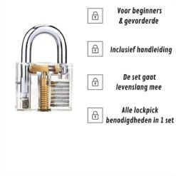 Lockpick Set 15 Delen – Alles Opener – Inclusief Transparant Oefenslot – Lockpicken Voor Professionals En Beginners - 11 Lockpick Set 15 Delen – Alles Opener – Inclusief Transparant Oefenslot – Lockpicken Voor Professionals En Beginners - -Falke Shop 1199x1200 8