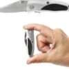 MacGyver Clipknife | Clip Zakmes | 12cm | Mes Met RVS Lemmet – Riemclip – Zilver -Falke Shop 1200x1008