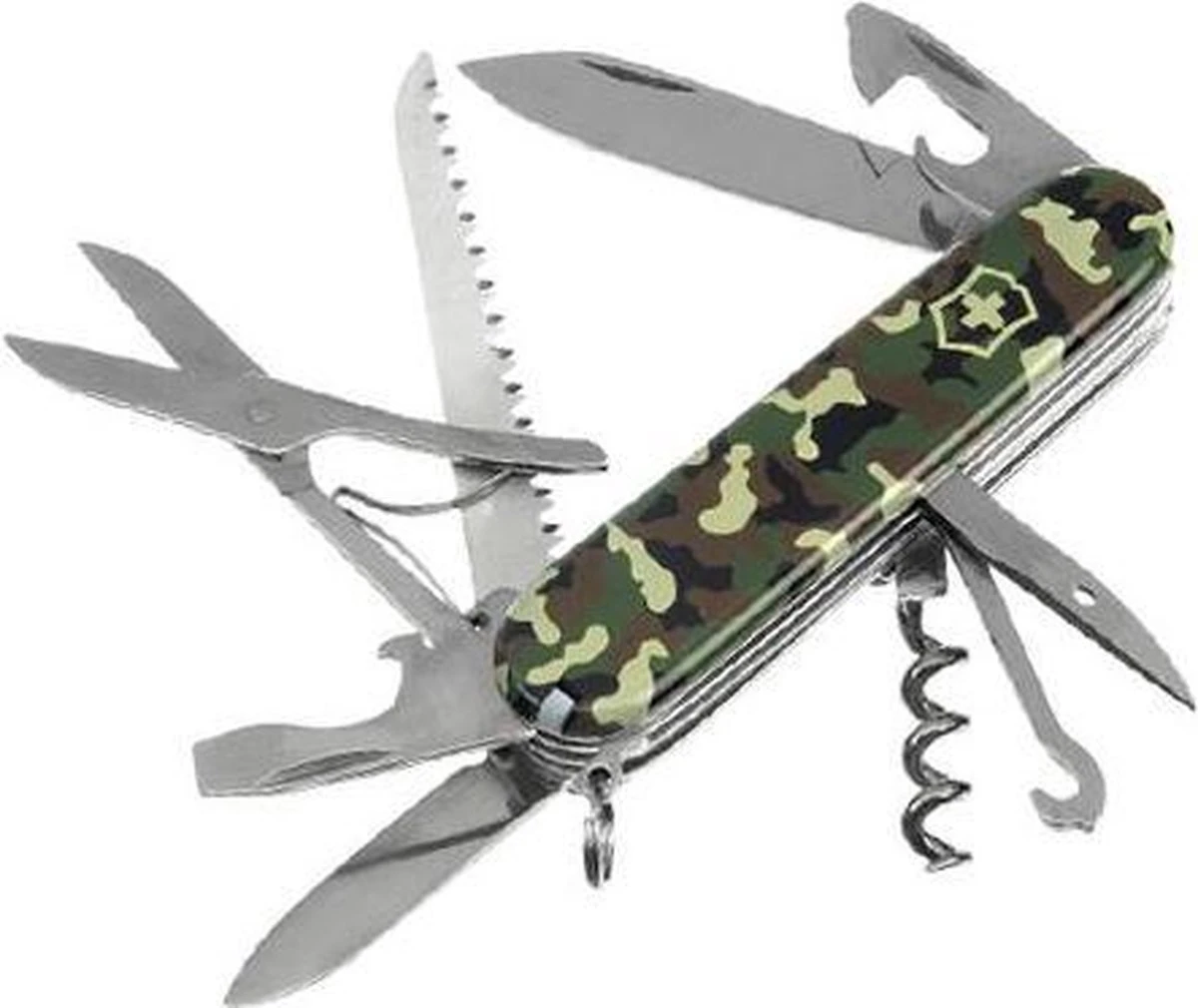 Victorinox Huntsman - Zakmes - 15 Functies - Camouflage 3 Victorinox Huntsman - Zakmes - 15 Functies - Camouflage