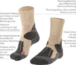 FALKE TK1 Adventure Wandelen Anti Blaren, Anti Zweet Merino Wol Heren Sportsokken Grijs - Maat 39-41 27 FALKE TK1 Adventure Wandelen Anti Blaren, Anti Zweet Merino Wol Heren Sportsokken Grijs - Maat 39-41 -Falke Shop 1200x1024 1