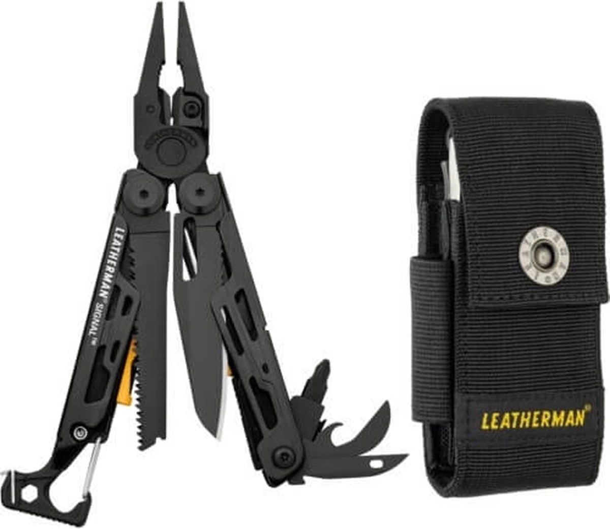 Leatherman Multitool Signal Black 19-delig Met Schede - Zwart 11 Leatherman Multitool Signal Black 19-delig Met Schede - Zwart - Afbeelding 9