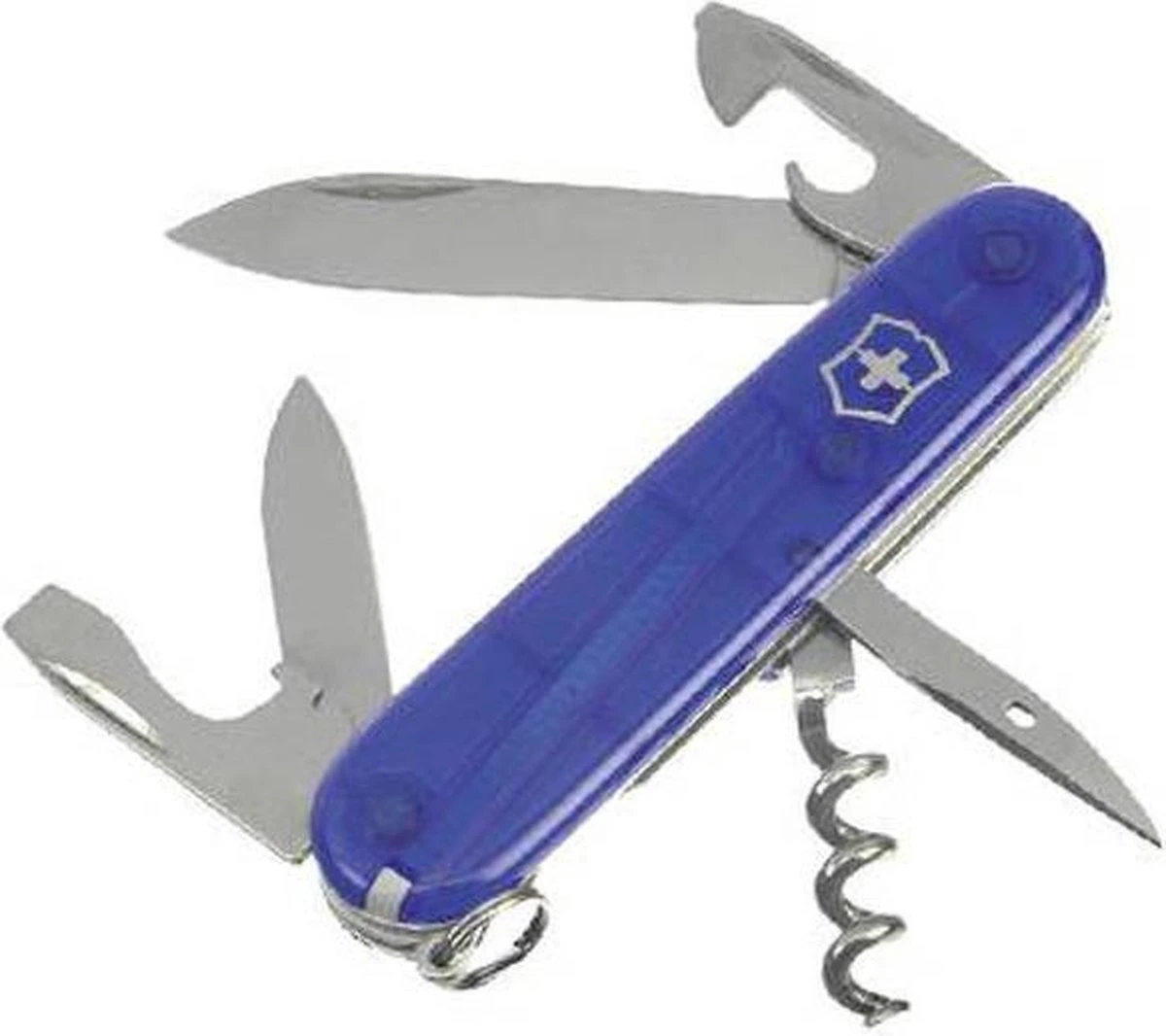 Victorinox Spartan Zakmes - 12 Functies - Transparant Blauw 3 Victorinox Spartan Zakmes - 12 Functies - Transparant Blauw