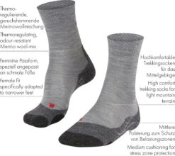 FALKE TK2 Explore Melange Wandelen Anti Blaren, Anti Zweet Merino Wol Dames Sportsokken Rood - Maat 39-40 17 FALKE TK2 Explore Melange Wandelen Anti Blaren, Anti Zweet Merino Wol Dames Sportsokken Rood - Maat 39-40 -Falke Shop 1200x1071 2