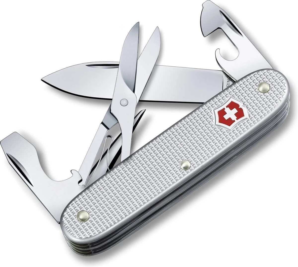 Victorinox Pioneer X Zakmes 9 Functies Zilver Alox 3 Victorinox Pioneer X Zakmes 9 Functies Zilver Alox