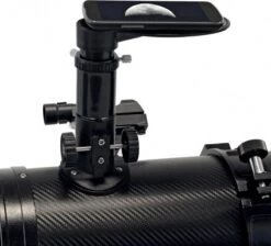 Bresser Telescoop - Pluto 114/500 - EQ-3 Montering - Met Smartphone-adapter -Falke Shop 1200x1090