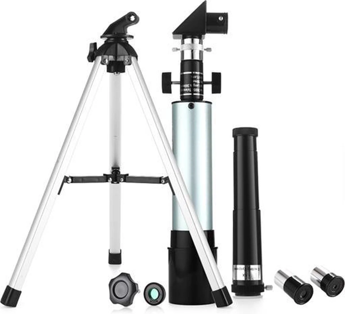 FEDEC Telescoop - 3 Lenzenstanden - Zwart 5 FEDEC Telescoop - 3 Lenzenstanden - Zwart - Afbeelding 3