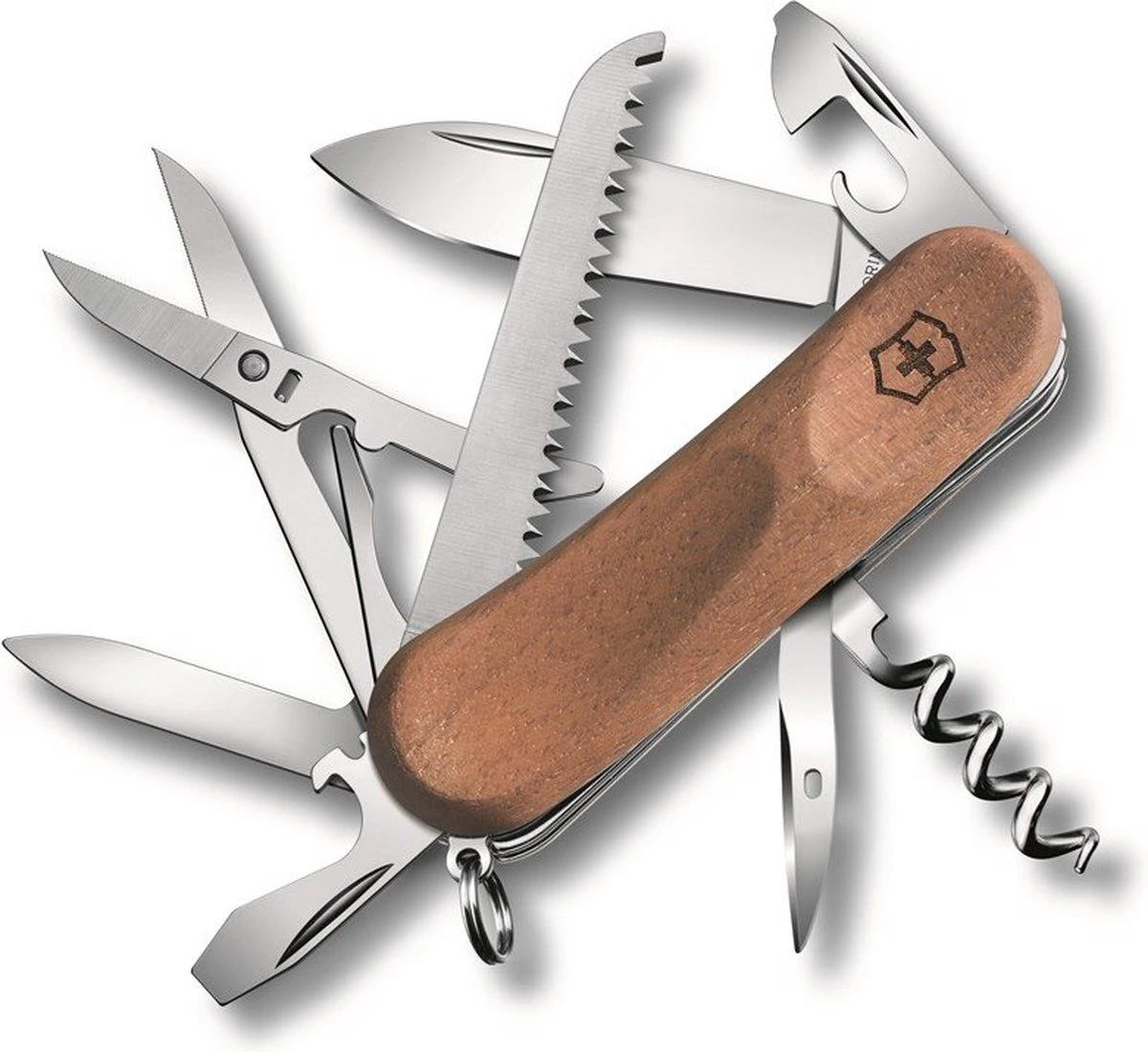 Victorinox EvoWood Zwitsers Zakmes - 17 Functies - Hout 3 Victorinox EvoWood Zwitsers Zakmes - 17 Functies - Hout