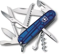 Victorinox Huntsman Blue Zwitsers Zakmes - 15 Functies - Blauw -Falke Shop 1200x1100