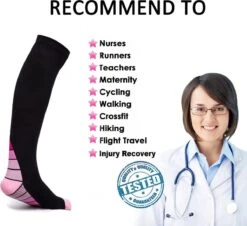 Clayton Therapeutische Compressie Sokken Compressiekousen Sportsokken 15-20 MMHG - Set Van 6 Paar - S/M In 6 Kleuren -Falke Shop 1200x1100 4