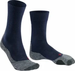 FALKE TK2 Explore Wandelen Anti Blaren, Anti Zweet Merino Wol Dames Sportsokken Blauw - Maat 39-40 -Falke Shop 1200x1127 4
