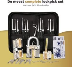 MyGoodz Lockpick Set 30 Delig – Meest Uitgebreid - Inlcusief Handleiding - Lock Pick Gereedschap Etui - Tools - Oefenslot Voor Beginners En Gevorderden – Survivalset - Cadeau Voor Mannen - Incl. Pocket Tools 15 MyGoodz Lockpick Set 30 Delig – Meest Uitgebreid - Inlcusief Handleiding - Lock Pick Gereedschap Etui - Tools - Oefenslot Voor Beginners En Gevorderden – Survivalset - Cadeau Voor Mannen - Incl. Pocket Tools -Falke Shop 1200x1128 1