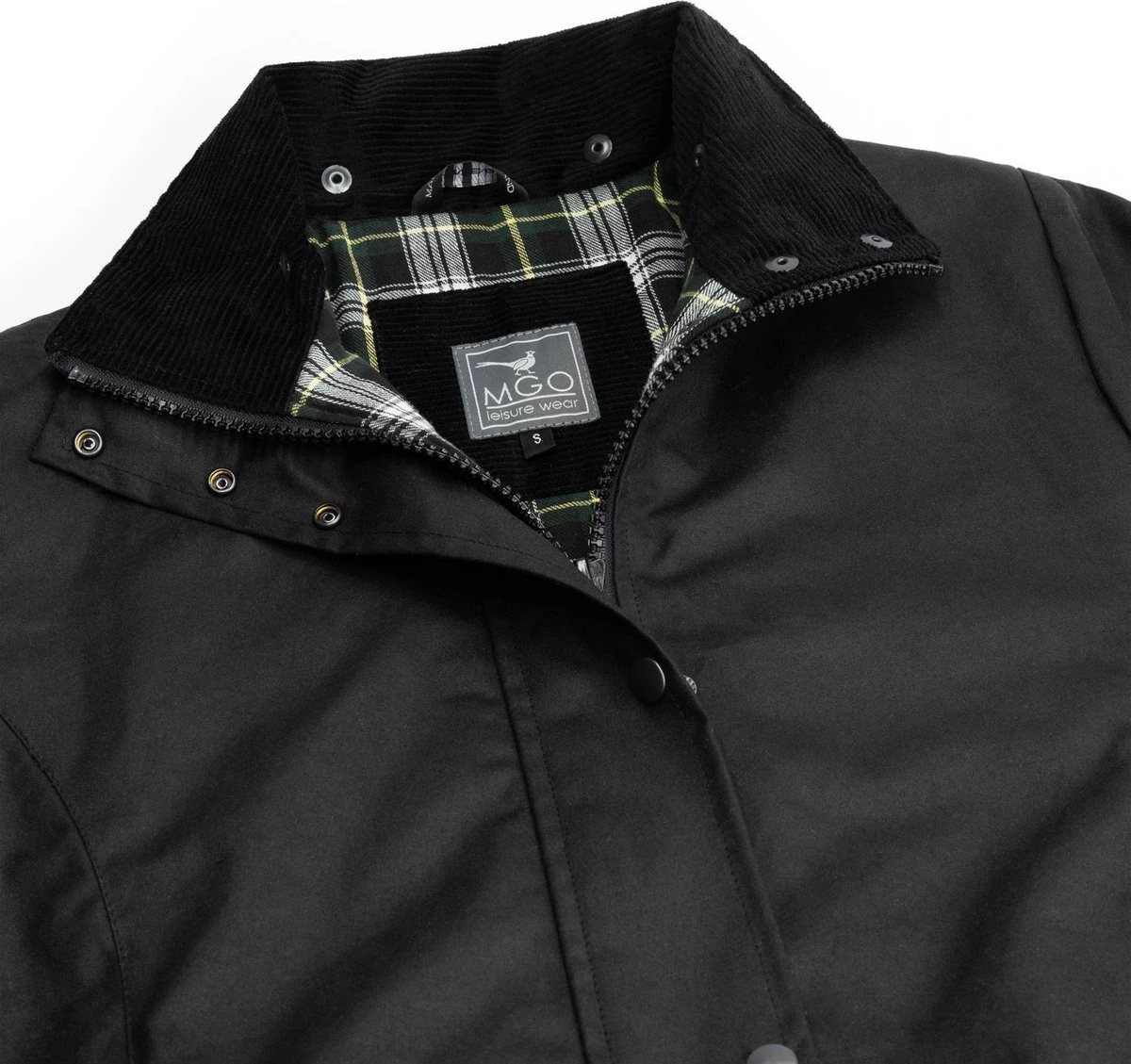 MGO Leisure Wear Kate Wax Parka Outdoorjas Dames - Maat XXL 5 MGO Leisure Wear Kate Wax Parka Outdoorjas Dames - Maat XXL - Afbeelding 3