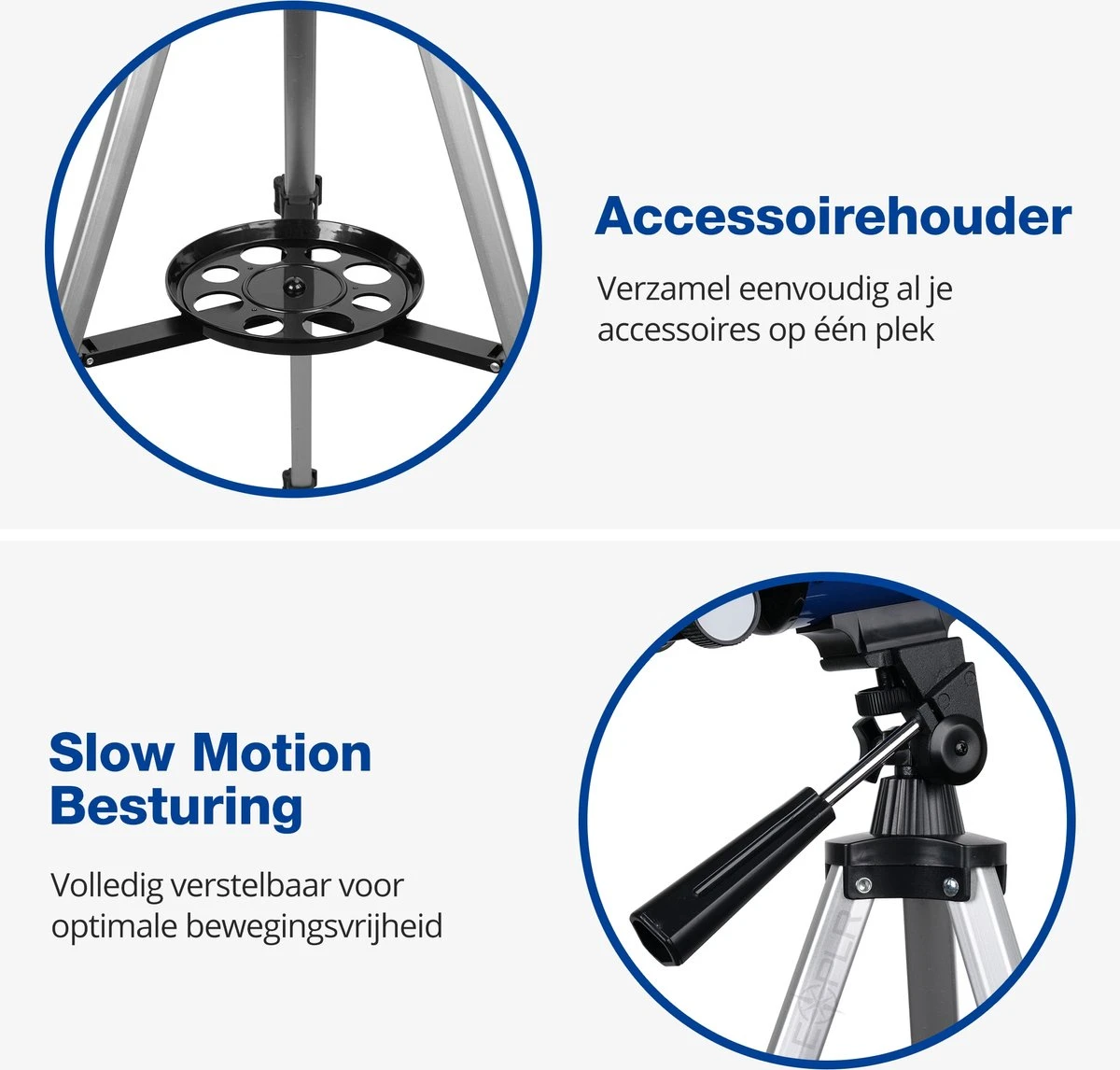 EXPLR Skysense Telescoop - Sterrenkijker - 70/400mm - Travel Bag - Telefoon Adapter - Telescoop Kinderen En Volwassenen 4 EXPLR Skysense Telescoop - Sterrenkijker - 70/400mm - Travel Bag - Telefoon Adapter - Telescoop Kinderen En Volwassenen - Afbeelding 2